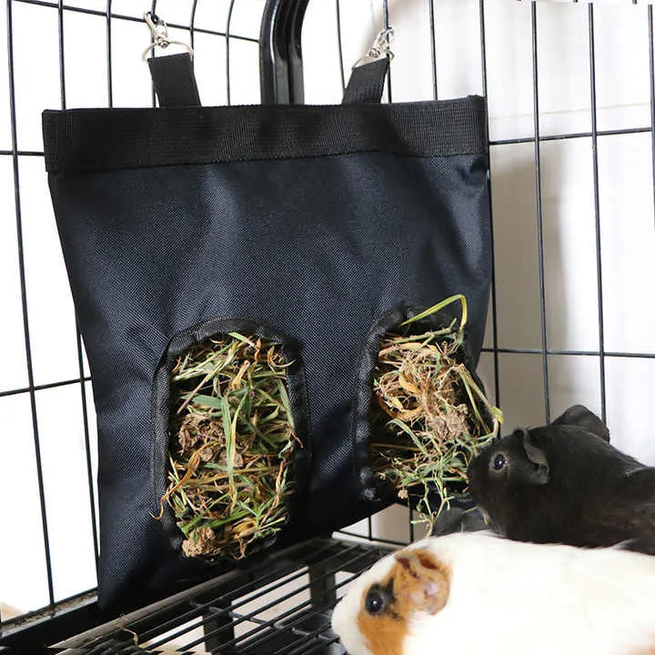 الحيوانات الأليفة أرنب القش حقيبة التخزين . Pet Rabbit Straw Storage Bag