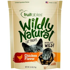 15% OFF: Fruitables Wildly Natural Chicken Cat Treats 2.5oz