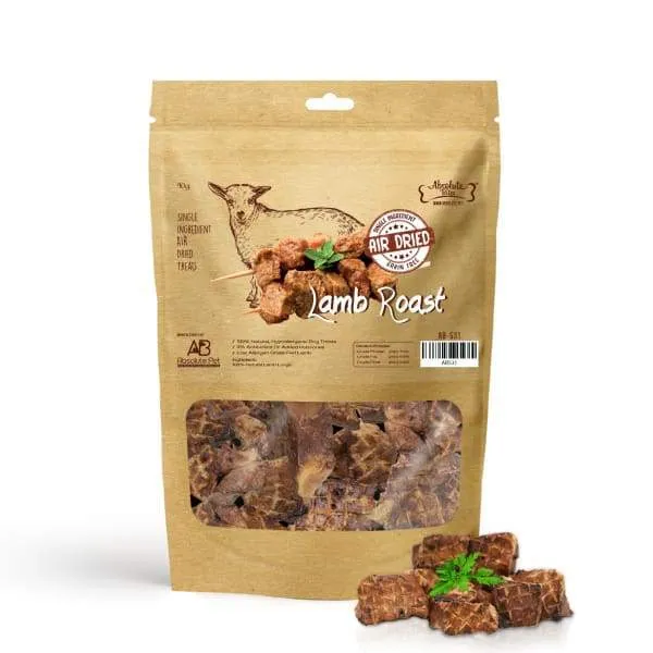 [35% OFF] Absolute Bites Air Dried Lamb Roast Dog & Cat Treats 90g