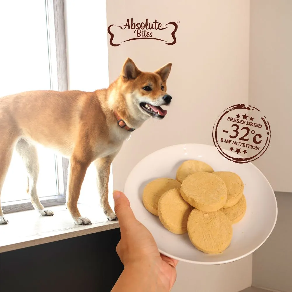 37% OFF: Absolute Bites Quail Grain-Free Freeze-Dried Raw Dog Food 14oz