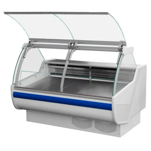 47"D Deli Meat Cheese & Salad Case, Lift-up Front Glass