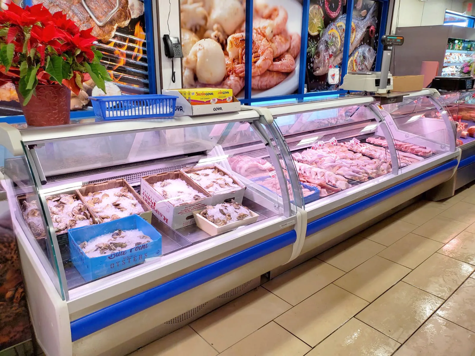 47"D Deli Meat Cheese & Salad Case, Lift-up Front Glass
