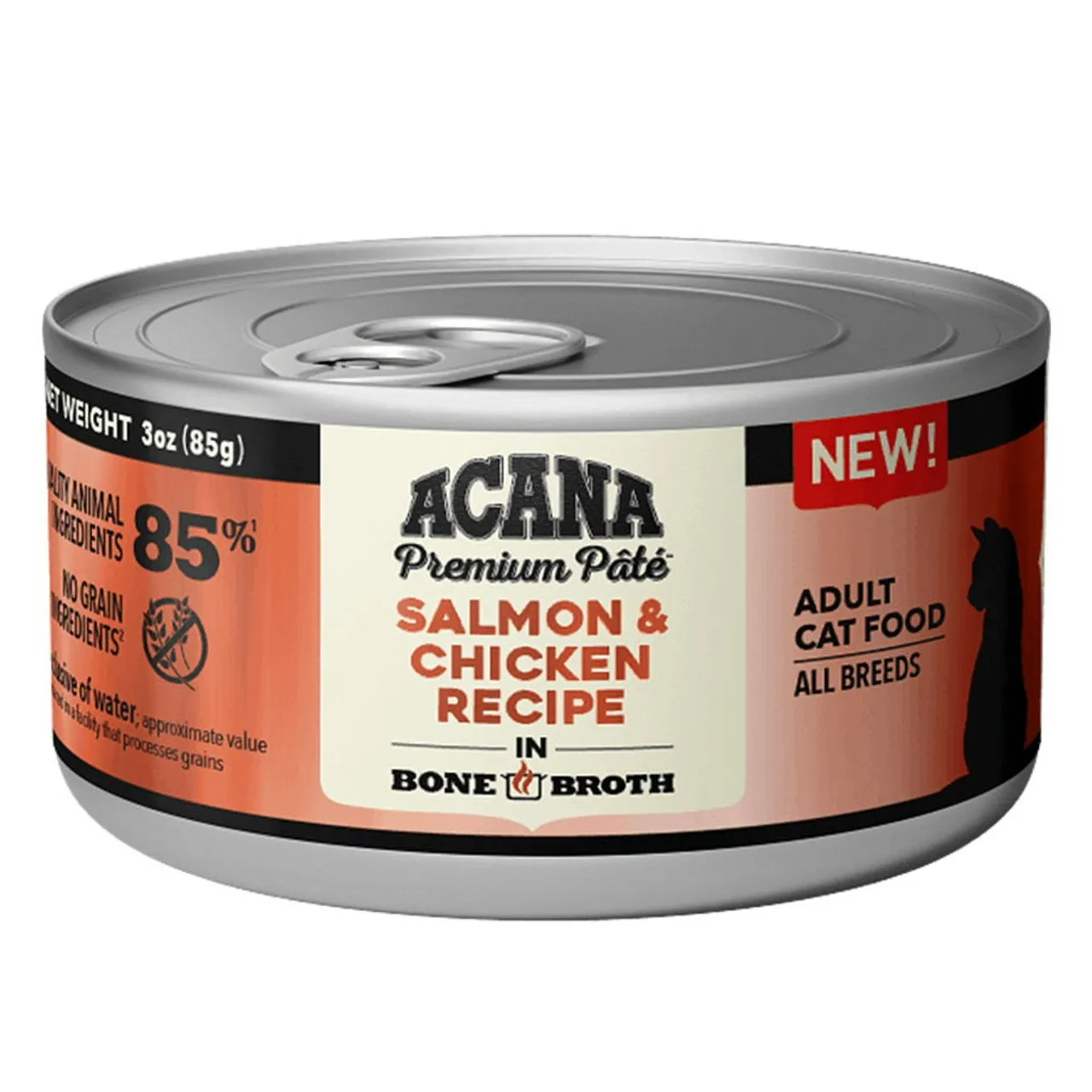 Acana 85g Pate Salmon with Chicken Wet Adult Cat Food