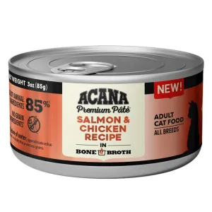 Acana 85g Pate Salmon with Chicken Wet Adult Cat Food