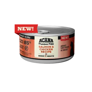 ACANA Premium Pate Salmon & Chicken Recipe Canned Cat Food