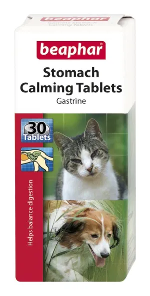 Beaphar Stomach Calming Tablets for Cats & Dogs 30pk