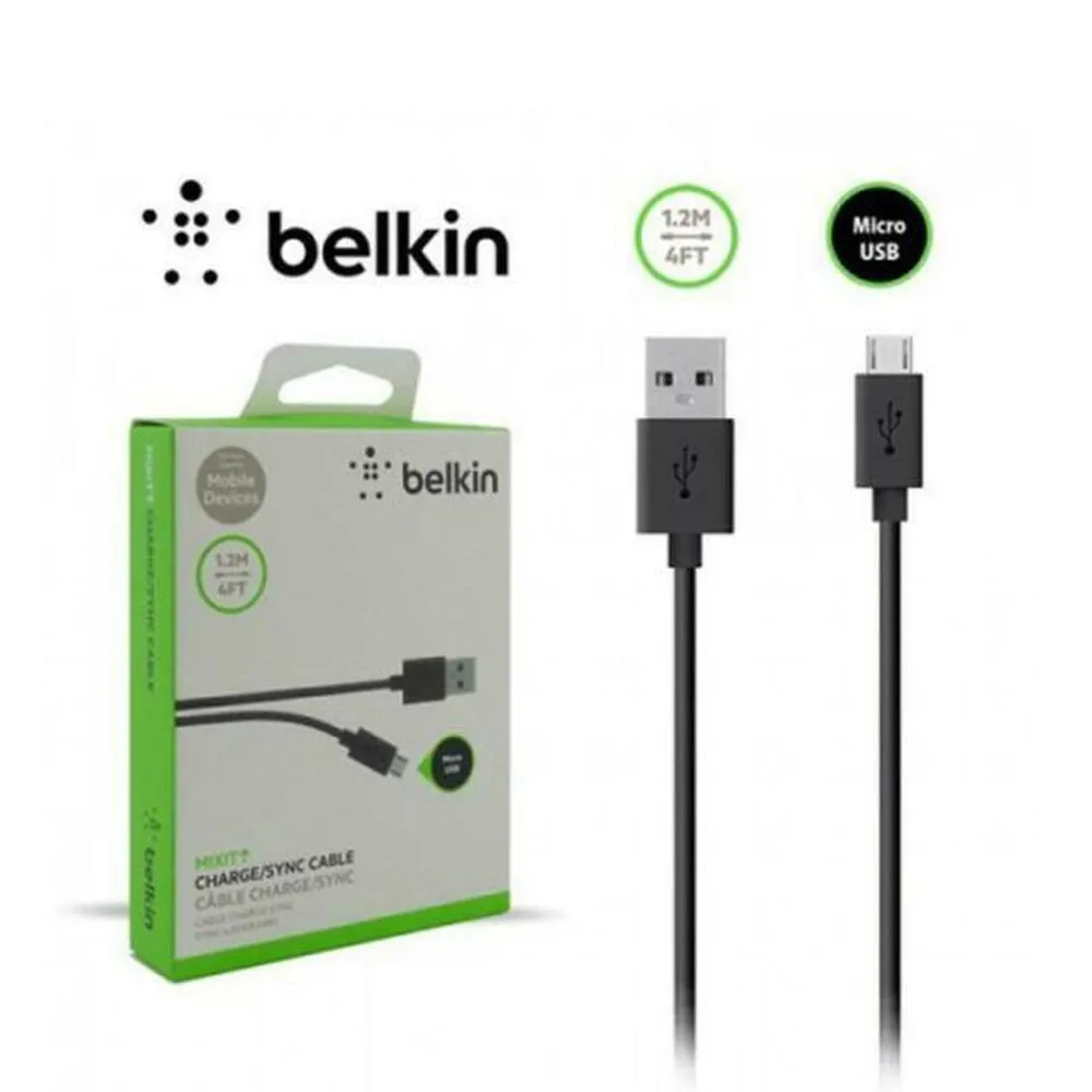 BELKIN MIXIT Micro USB ChargeSync Cable - Black
