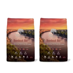 Bundle Pack of 2 x Vetalogica Biologically Appropriate Riverland Red Cat Food 3kg