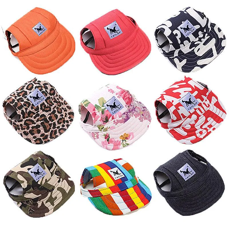 Casual Canvas Cap for Dogs