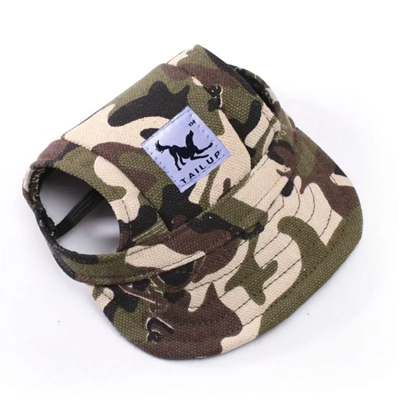 Casual Canvas Cap for Dogs