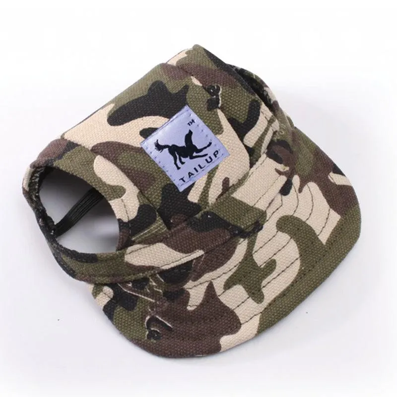 Casual Canvas Cap for Dogs