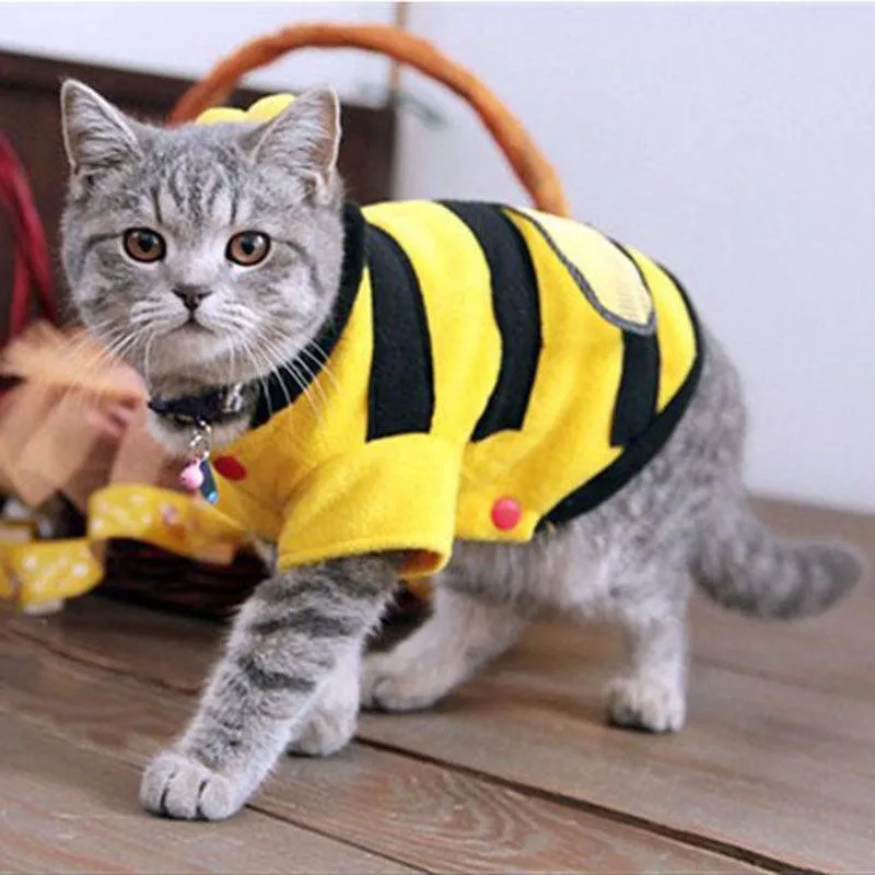 Cat's Cute Soft Bee Costume