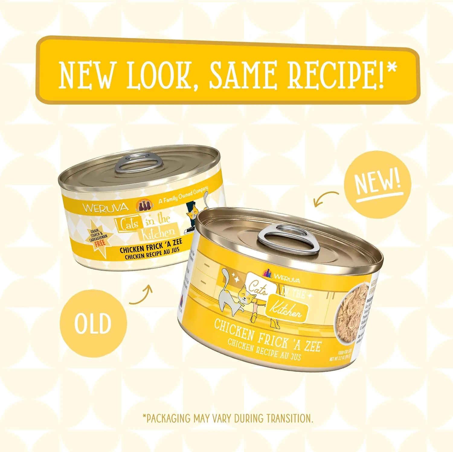 Cats in the Kitchen Chicken Frick 'A Zee Canned Food