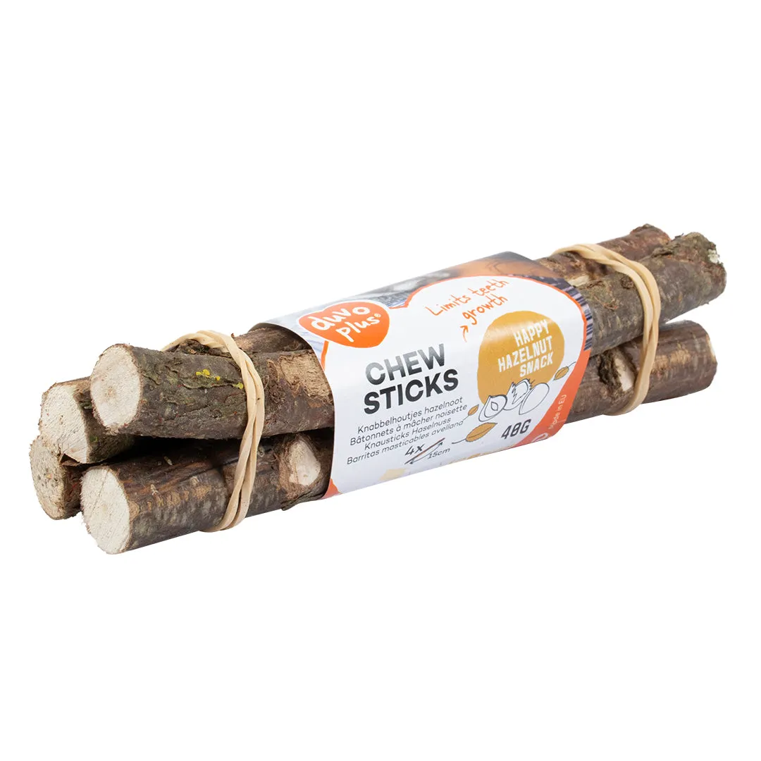 CHEW STICKS HAZELNUT 4ST