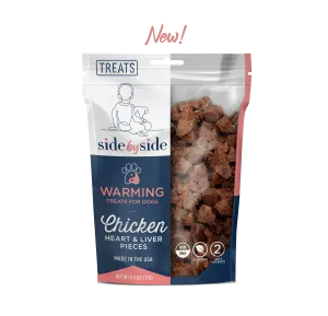 Chicken Heart & Liver Pieces Treats (Warming)