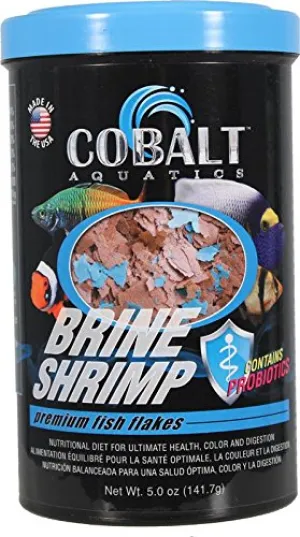 Cobalt Brine Shrimp Flake 5 oz