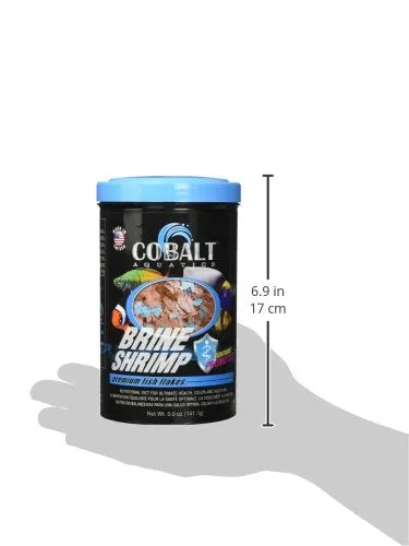 Cobalt Brine Shrimp Flake 5 oz