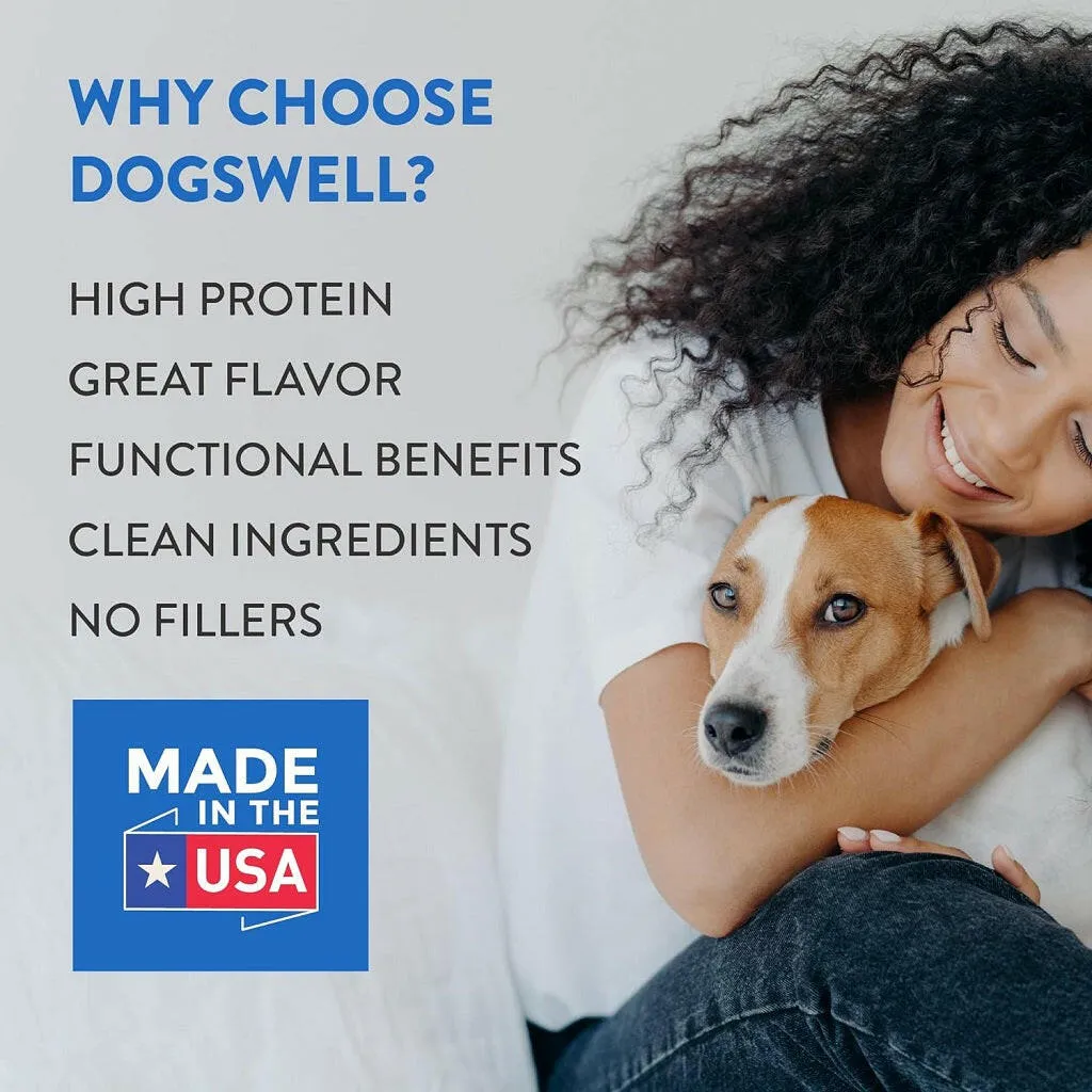 Dogswell Jerky Skin & Coat Salmon Grain-Free Treats for Dogs