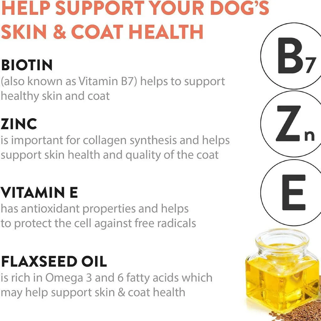 Dogswell Jerky Skin & Coat Salmon Grain-Free Treats for Dogs