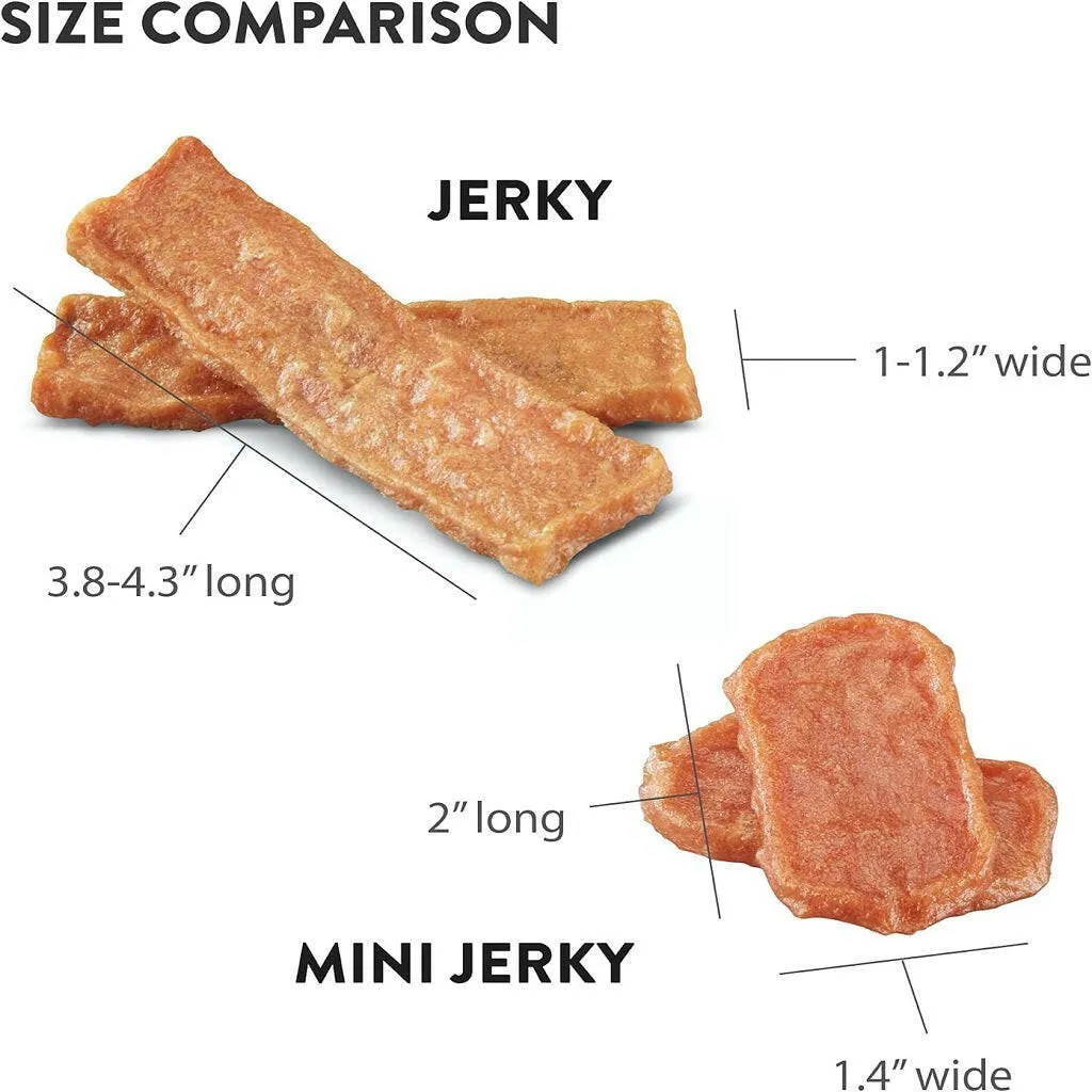 Dogswell Jerky Skin & Coat Salmon Grain-Free Treats for Dogs