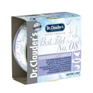 Dr Clauder's Best Filet No 8 Chicken Breast & Prawn 70g