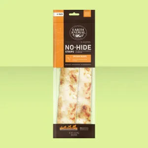 Earth Animal No-Hide Strips Chicken 4 Pack