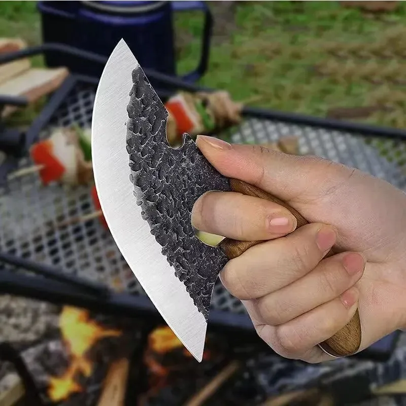 Forged Steel Meat Cleaver Kitchen Essential