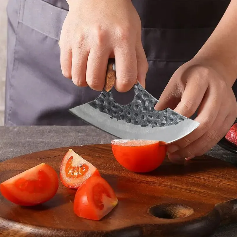 Forged Steel Meat Cleaver Kitchen Essential