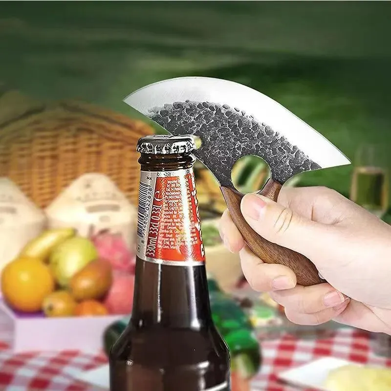 Forged Steel Meat Cleaver Kitchen Essential