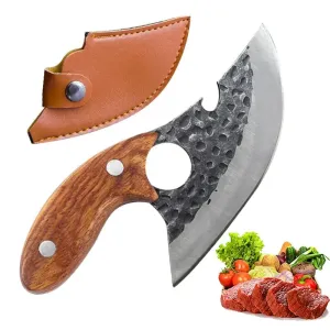 Forged Steel Meat Cleaver Kitchen Essential