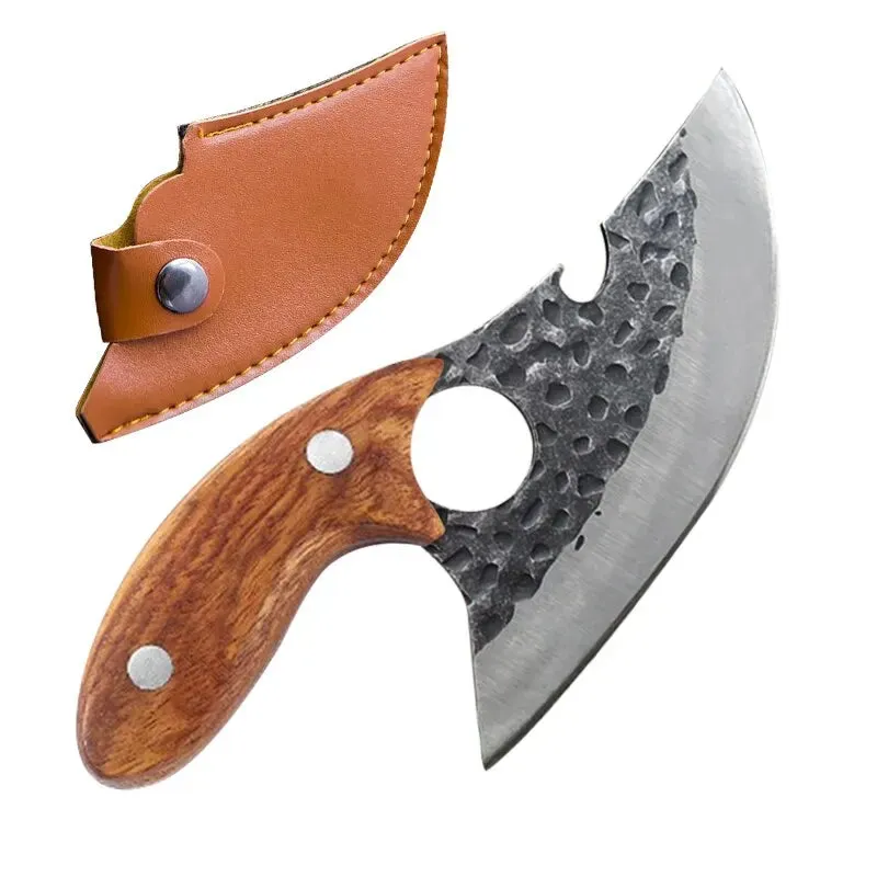 Forged Steel Meat Cleaver Kitchen Essential