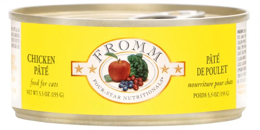Fromm Four Star Grain Free Chicken Pate Canned Cat Food