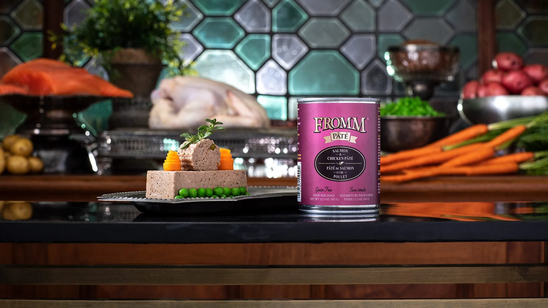 Fromm Salmon & Chicken Paté Canned Food for Dogs