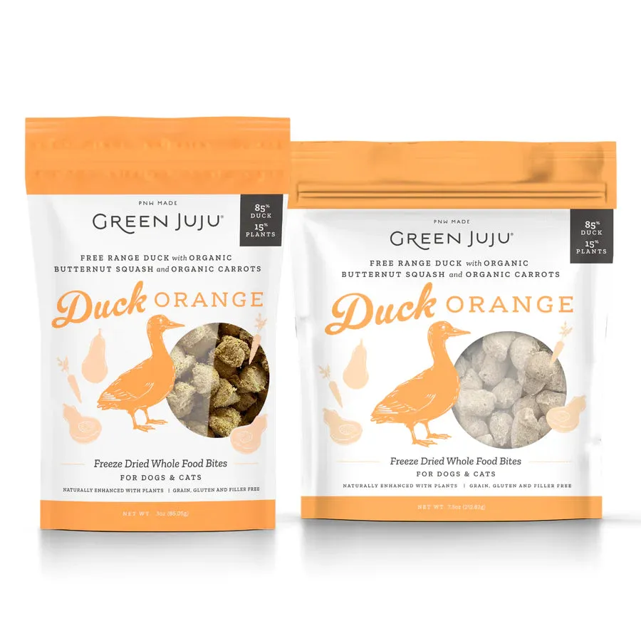 Green JuJu Freeze-Dried Meal Toppers and Treats