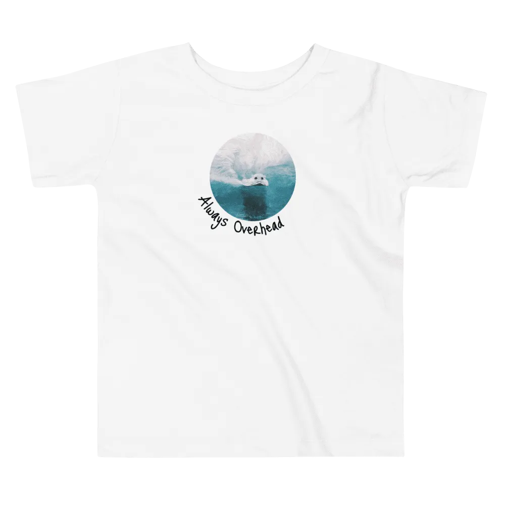 Grom surf gift - Always Overhead Scared Hamster Toddler Short Sleeve Tee