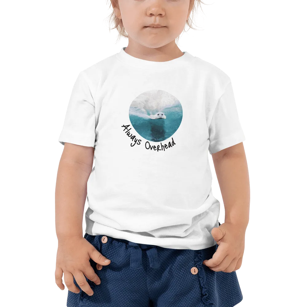Grom surf gift - Always Overhead Scared Hamster Toddler Short Sleeve Tee