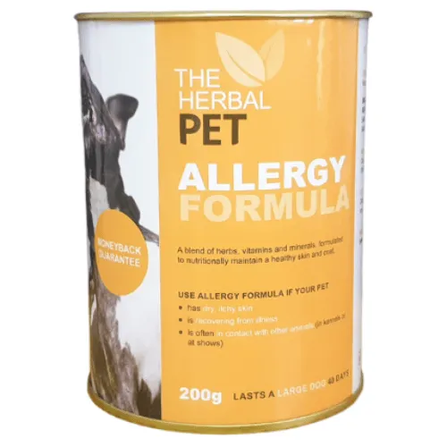 Herbal Pet Allergy (or Itch) Formula for Dogs & Cats