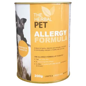 Herbal Pet Allergy (or Itch) Formula for Dogs & Cats