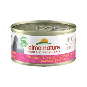 HFC Jelly Salmon & Chicken Cat Can