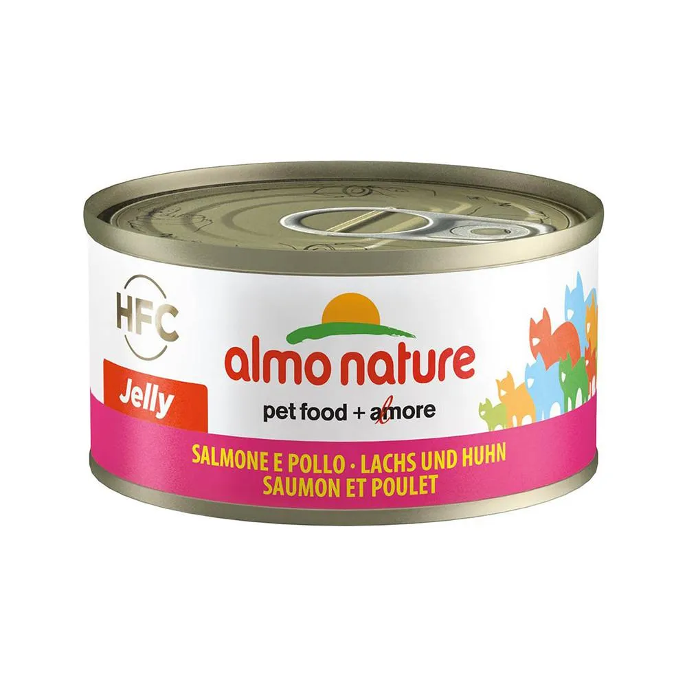 HFC Jelly Salmon & Chicken Cat Can