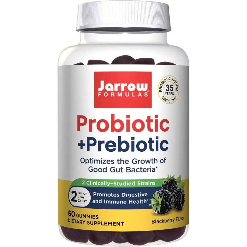 Jarrow Probiotic   Prebiotic Gummy 60 Gummies