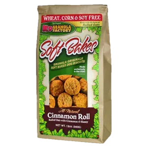 K9 Granola Factory - Soft Bakes Bites Cinnamon Roll Treat