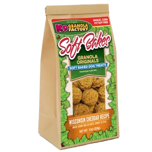 K9 Granola Factory - Soft Bakes Bites Wisconsin Cheddar Treat