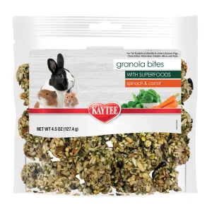 Kaytee Granola Bites with Superfoods Spinach and Carrot, 1ea/4.5 oz