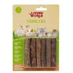 Living World Nibblers Wood Chews Kiwi Sticks