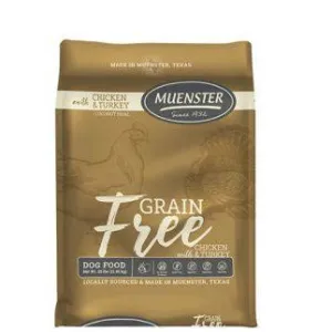 Muenster Grain Free with Chicken & Turkey Dog Food