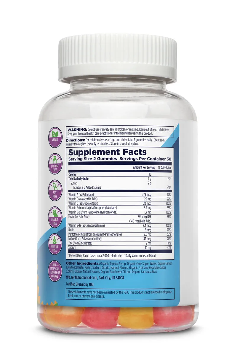 MultiSaurus® Kids Organic Multivitamin Gummy