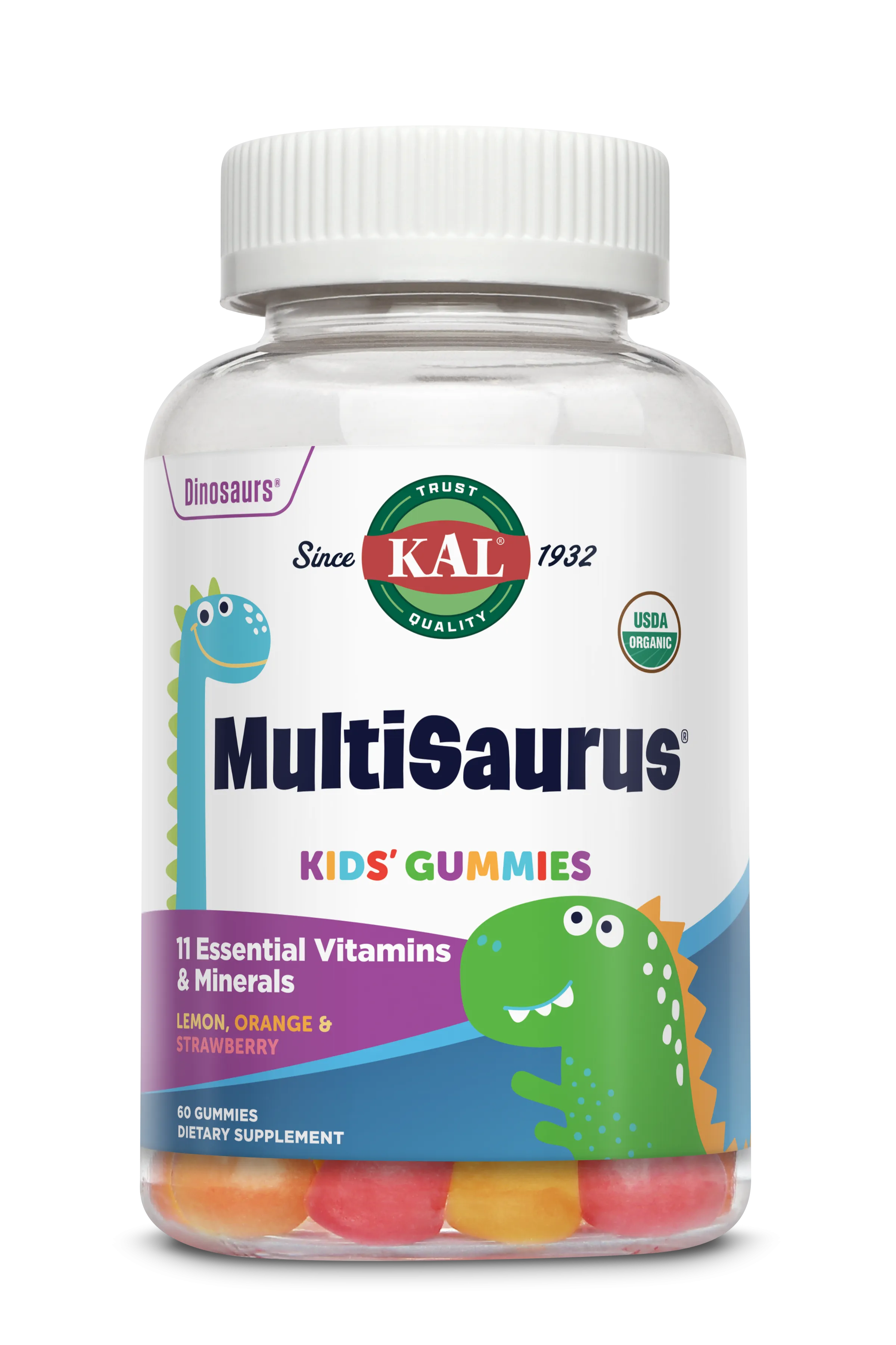 MultiSaurus® Kids Organic Multivitamin Gummy