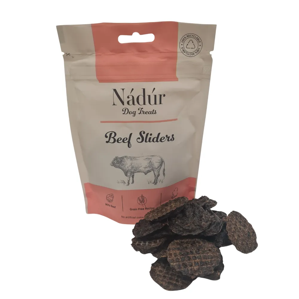 Nadur Dog Treats - Beef Sliders