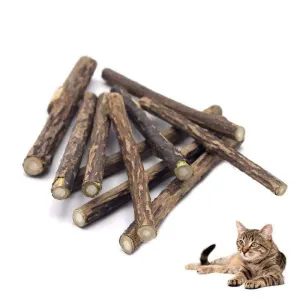 Natural Catnip Sticks for Cleaning Teeth